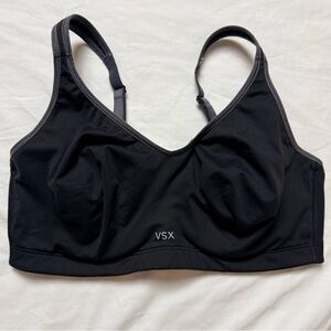 VICTORIA’S SECRET VSX Sports Bra Lined Underwire Black 36DD